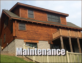  Siler City, North Carolina Log Home Maintenance
